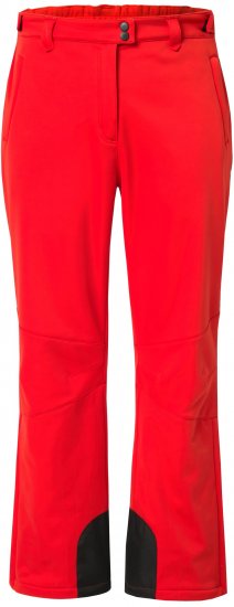 Ulla Popken Softshell Trousers Waterproof Zip Pockets Snow Gaiters Salsa - Traperice & Hlače u Velikim Veličinama – Plus Size - 