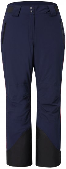 Ulla Popken Performance Trousers Waterproof Zip Pockets Snow Gaiter Navy - Traperice & Hlače u Velikim Veličinama – Plus Size - 