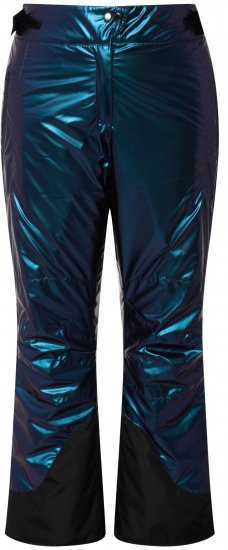 Ulla Popken Ski Pants Water-Repellent MBlue-Of-Pearl Velcro Closure Snow Gaiter Blue - Traperice & Hlače u Velikim Veličinama – Plus Size - 