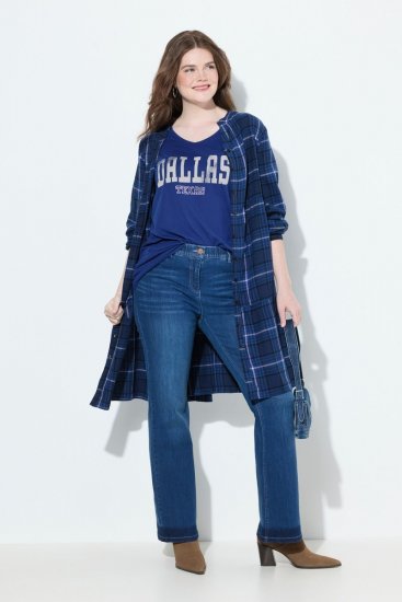 Ulla Popken Stretch Fit Bootcut Jeans Blue Denim - Ulla Popken - Ulla Popken Plus-Size Odjeća