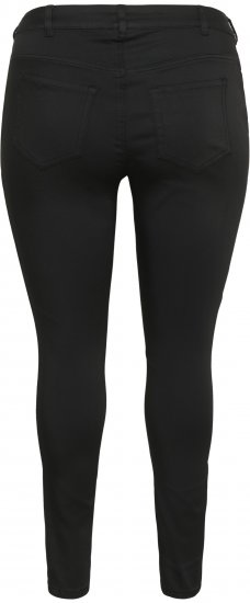Kaffe Curve Lena Slim Jeans Black Deep - Traperice - 
