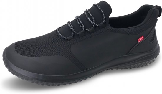 D555 Doncaster Kingsize Hands Free with Faux Laces Black - Tenisice - 