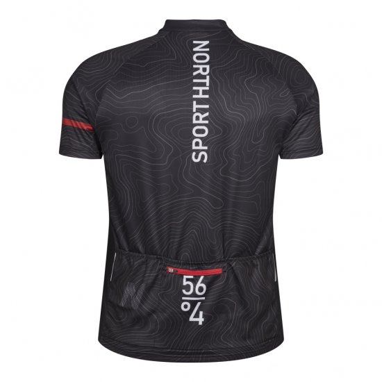 North Latitude Sport Bike Shirt Black - Biciklistička odjeća - 