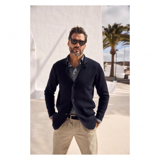 JP1880 Jacket Business Flexnamic Milano Navy - Sva odjeća - Veliki Brojevi Odjeće