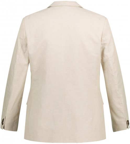 JP1880 Kos Linen Blend Jacket Sand - Odijela - Muška Odijela Veliki Brojevi