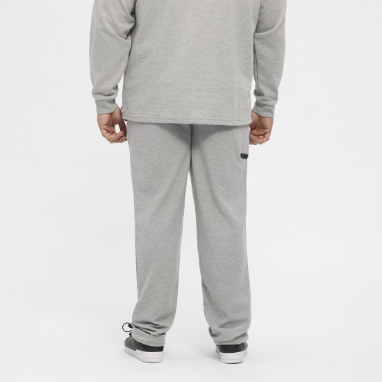 North Latitude Ottoman Sweatpants Mid Grey - Sportske hlače & kratke - Muške Trenirke Veliki Brojevi
