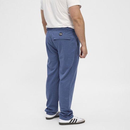North Latitude Sweat Trousers Blue Melange - Sportske hlače & kratke - Muške Trenirke Veliki Brojevi
