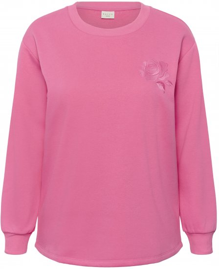 Kaffe Curve Sus Sweatshirt Pink Power - Dukserice - 