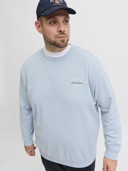 Jack & Jones Brandon Sweatshirt Blue - Puloveri & dukserice - Muške Puloveri & dukserice veliki brojevi