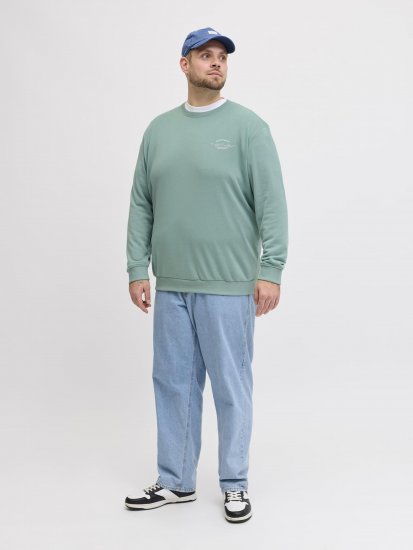 Jack & Jones Brandon Sweatshirt Turquoise - Puloveri & dukserice - Muške Puloveri & dukserice veliki brojevi