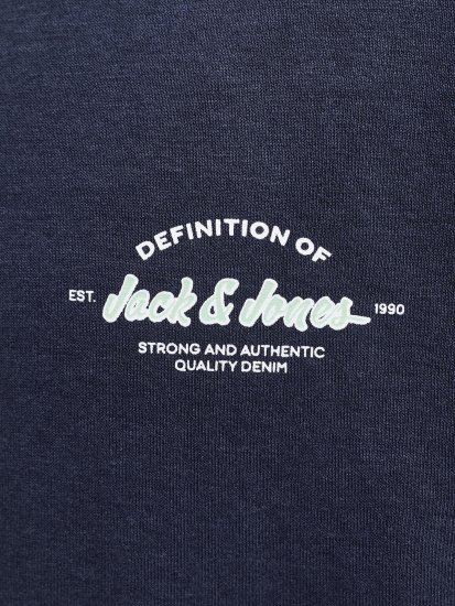 Jack & Jones Brandon Sweatshirt Navy - Puloveri & dukserice - Muške Puloveri & dukserice veliki brojevi