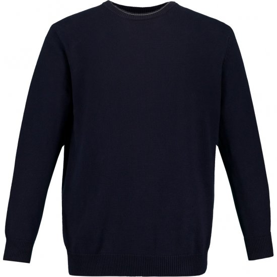 JP1880 Pullover Sweater Dark Navy TALL - MUŠKA ODJEĆA MT-6XLT - Odjeća za Visoke Muškarce
