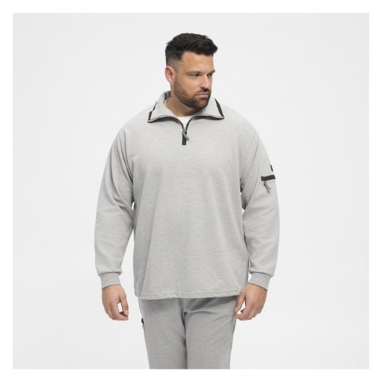 North Latitude Ottoman Sweatshirt Mid Grey - Puloveri & dukserice - Muške Puloveri & dukserice veliki brojevi