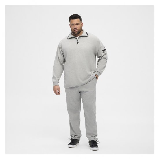 North Latitude Ottoman Sweatshirt Mid Grey - Puloveri & dukserice - Muške Puloveri & dukserice veliki brojevi