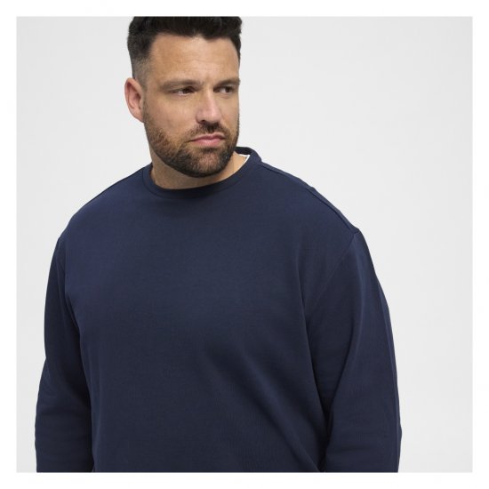 North Latitude Crew Neck Sweatshirt Navy - Puloveri & dukserice - Muške Puloveri & dukserice veliki brojevi