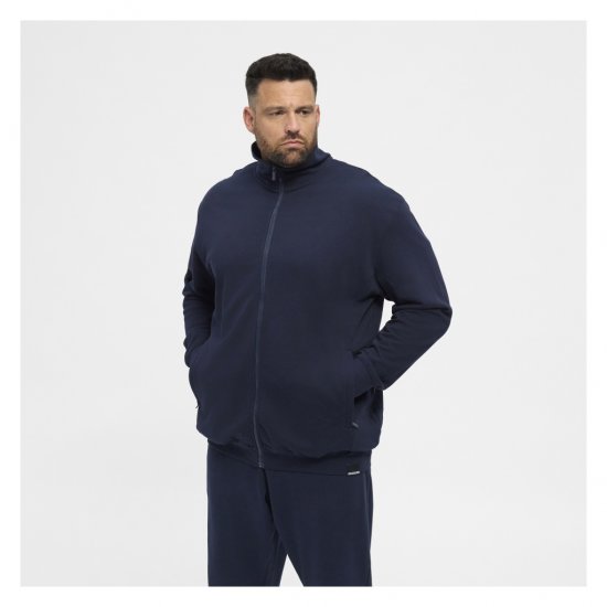 North Latitude Full-Zip Sweatshirt Navy Blue - Puloveri & dukserice - Muške Puloveri & dukserice veliki brojevi
