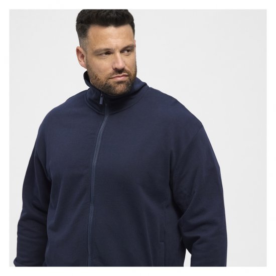 North Latitude Full-Zip Sweatshirt Navy Blue - Puloveri & dukserice - Muške Puloveri & dukserice veliki brojevi