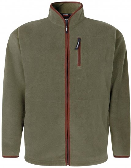 Espionage FL048 Microfleece Jacket Olive Green - Odjeća od flisa - Odjeća od flisa veliki brojevi