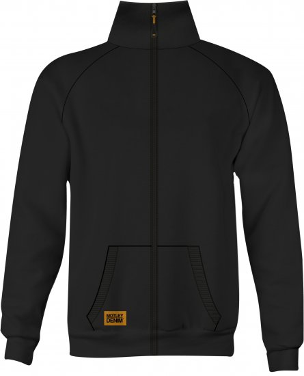 Motley Denim London Sweatshirt Black - Puloveri & Dukserice - Muške Puloveri & dukserice veliki brojevi