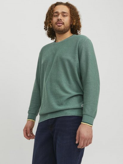 Jack & Jones Logan Spring Knitted Pillover Grey - Puloveri & dukserice - Muške Puloveri & dukserice veliki brojevi