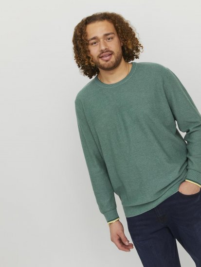 Jack & Jones Logan Spring Knitted Pillover Grey - Puloveri & dukserice - Muške Puloveri & dukserice veliki brojevi