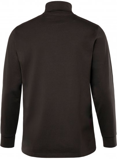 JP1880 Turtleneck Sweatshirt Long Sleeve Dark Brown - Puloveri & dukserice - Muške Puloveri & dukserice veliki brojevi