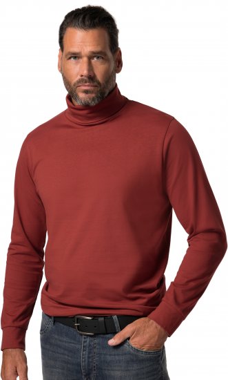 JP1880 Turtleneck Sweatshirt Red - Puloveri & dukserice - Muške Puloveri & dukserice veliki brojevi