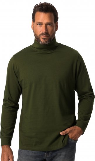 JP1880 Turtleneck Sweatshirt Green - Puloveri & dukserice - Muške Puloveri & dukserice veliki brojevi
