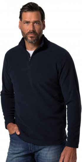 JP1880 Fleece Half-Zip Ultralight Navy - Puloveri & dukserice - Muške Puloveri & dukserice veliki brojevi