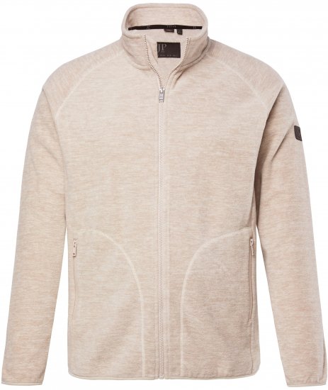 JP1880 Fleece Jacket Stand-up Collar Dusty Pink - Sportska & za van odjeća - Muške Sportska Odjeća Veliki Brojevi