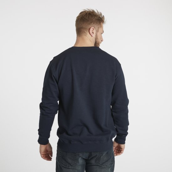 North Latitude Denim Logo Sweatshirt Navy Blue TALL - TALL puloveri - 