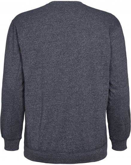 North Latitude O-Neck Sweatshirt Blue Melange TALL - TALL puloveri - 