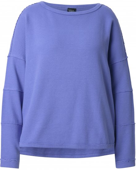 Ulla Popken Inverted Seam Long Sleeve Sweatshirt Lavender - Puloveri & dukserice - 