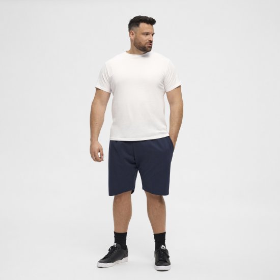 North Latitude Denim Sweatshorts Navy Blue - Sportske hlače & kratke - Muške Trenirke Veliki Brojevi