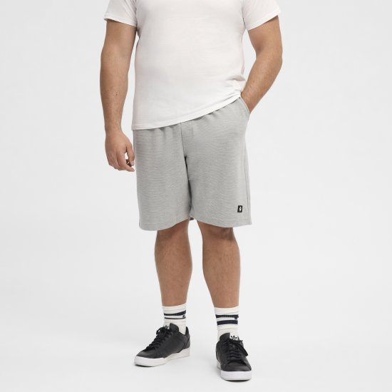 North Latitude Ottoman Sweatshorts Mid Grey - Sportske hlače & kratke - Muške Trenirke Veliki Brojevi