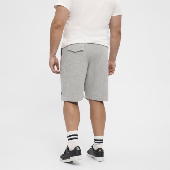 North Latitude Ottoman Sweatshorts Mid Grey - Sportske hlače & kratke - Muške Trenirke Veliki Brojevi