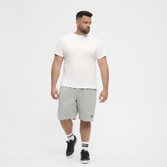 North Latitude Ottoman Sweatshorts Mid Grey - Sportske hlače & kratke - Muške Trenirke Veliki Brojevi