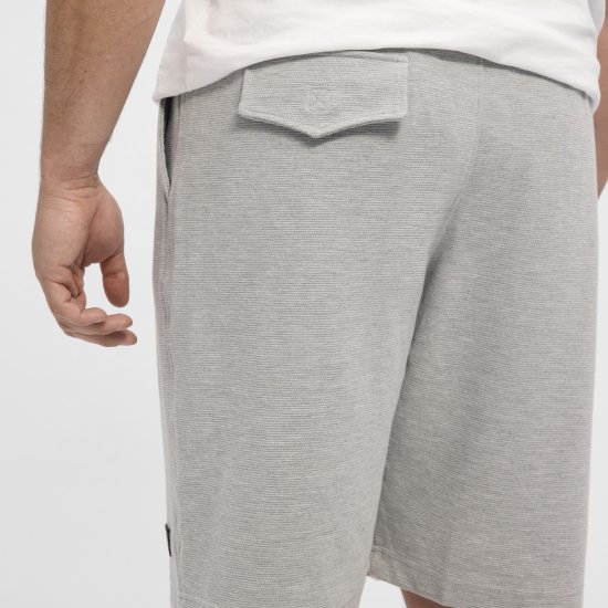 North Latitude Ottoman Sweatshorts Mid Grey - Sportske hlače & kratke - Muške Trenirke Veliki Brojevi