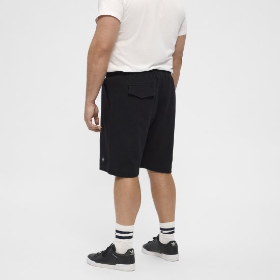 North Latitude Ottoman Sweatshorts Black - Sportske hlače & kratke - Muške Trenirke Veliki Brojevi