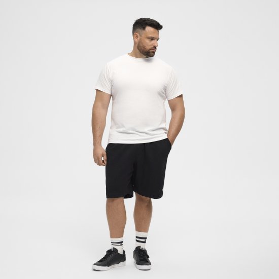 North Latitude Ottoman Sweatshorts Black - Sportske hlače & kratke - Muške Trenirke Veliki Brojevi
