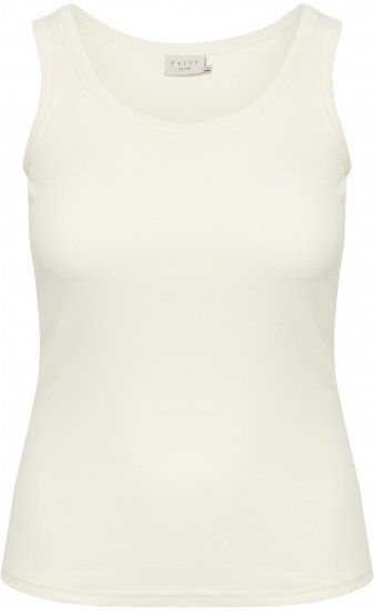 Kaffe Curve Carina Top bez rukava Chalk - Majice - 