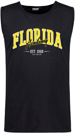 Adamo Motiv Florida Tank Top Black - Majice bez rukava - 