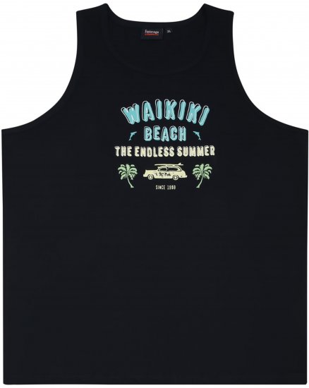 Espionage T405 Waikiki Tanktop Navy - Majice bez rukava - 