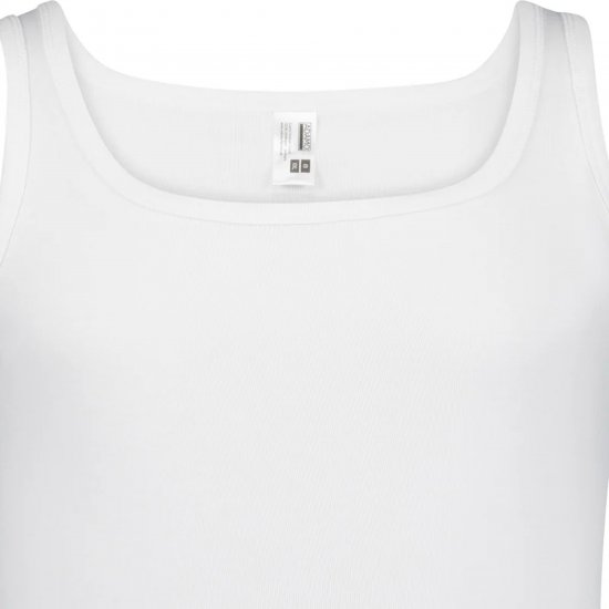  Adamo Royal Fine Ribbed Undershirt 2-Pack White - Donje rublje & kupaće hlače - muške donje rublje veliki brojevi