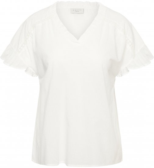 Kaffe Curve Valeria Top Chalk - Topovi - 