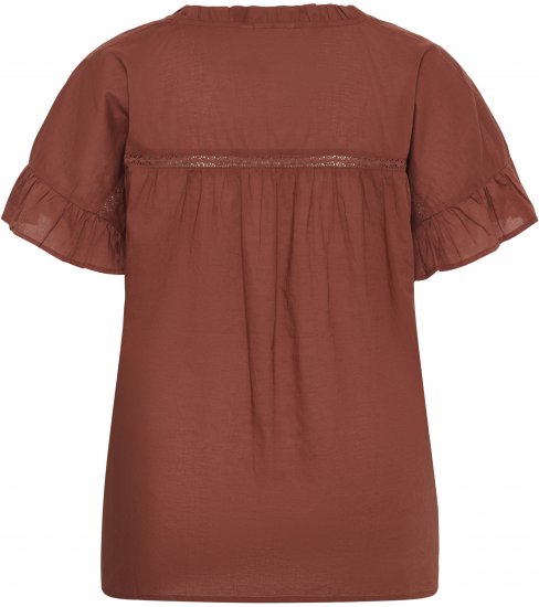Kaffe Curve Valeria Top Henna Brown - Majice i topovi - 