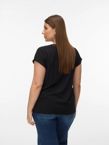 Vero Moda Bella Lace Top Black - Topovi - 