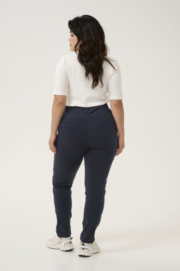 Kaffe Curve Jia Hlače Ponoćno mornarska - Traperice & Hlače u Velikim Veličinama – Plus Size - 