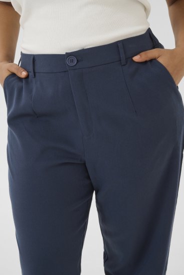 Kaffe Curve Merla Hlače Ponoćno mornarska - Traperice & Hlače u Velikim Veličinama – Plus Size - 