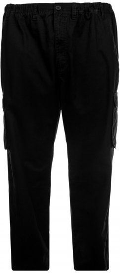 Espionage TR052 Cargo Trousers Black - Cargo hlače - Muške Cargo Hlače Veliki Brojevi